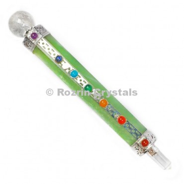 Green Aventurine Chakra  Healing Wands