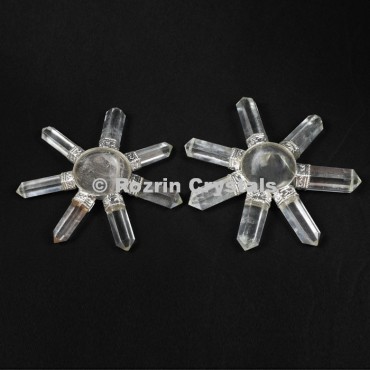 Crystal Quartz Healing Generator with Cab