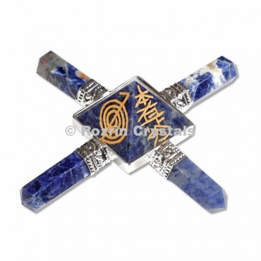 Sodalite Reiki Pyramid Healing Generator