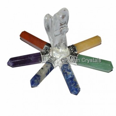 Chakra Points with Crystal Angel Generator