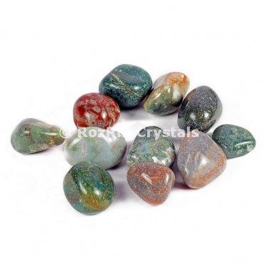 Fancy jasper   Tumbled Stones