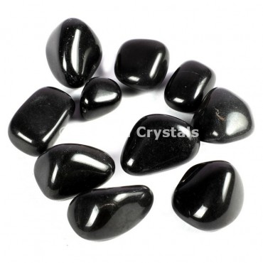 Black Obsidian   Tumbled Stones