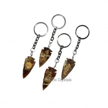 Arrowhead Reiki Keyring Set