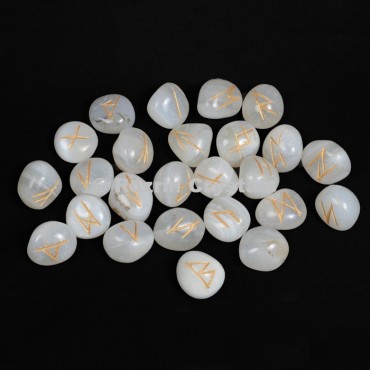 White Onyx Rune Set