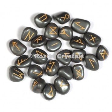 Hemetite Rune Set