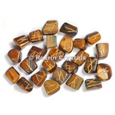 Tiger Eye Rune Set