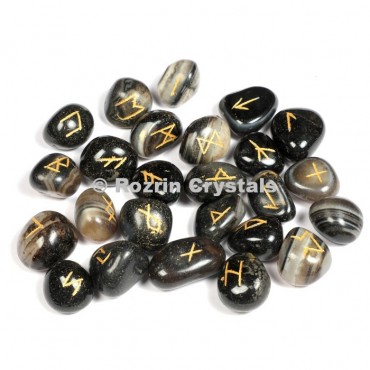 Black Onyx Rune Set