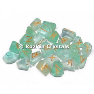 Green Flurite  Rune Set