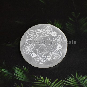 Selenite Charging Plate