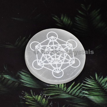 Selenite Metatrone Charging Plate