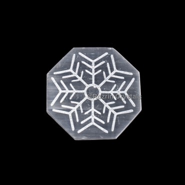 Healing Desing Selenite Charging Plate