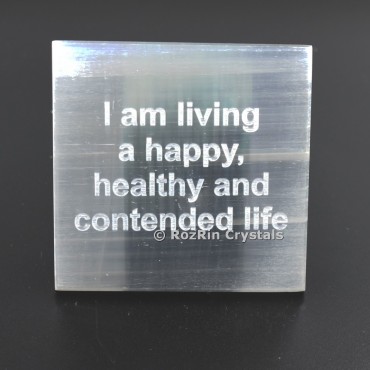 Happy Life Selenite Charging Plate