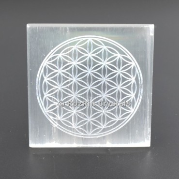 Flower Of Life Squre Shape Charging Plate