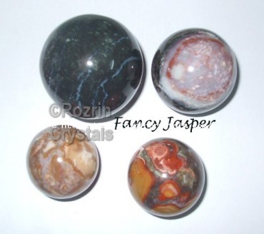 Fancy Jasper Spheres