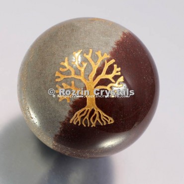 Narmada Lingam Tree Of Life Spheres