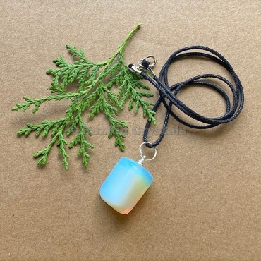 Opalite Tumbled Stone Necklace