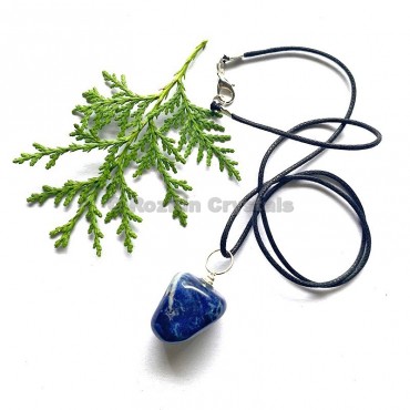 Sodalite Tumbled Stone Necklace