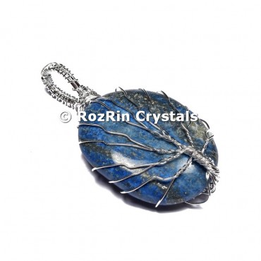 Lapis Lazuli Tree of life Pendants