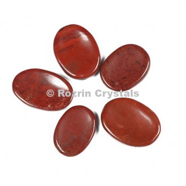 Red Jasper Worry Stone