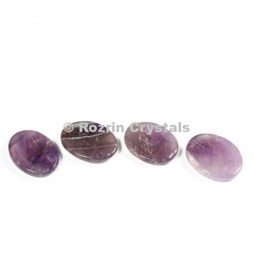 Amethyst Worry Stone