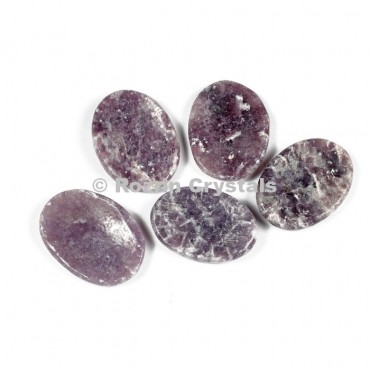 Lepidolite Worry Stone