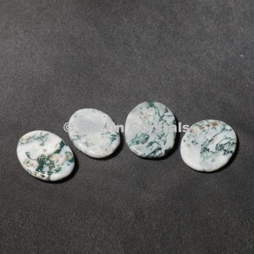 Tree Agate Worry Stone