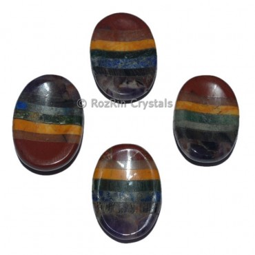 Chakra bonded worry stone