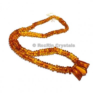 Beautiful Amber Necklace, 100% Natural Amber Necklace, Amber Beads, 