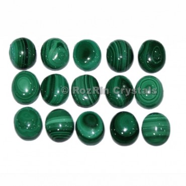 Wholesale Price Oval Natural Malachite Cabochon Lot Gemstone,Natural Malachite Gemstone,Size 7x9 to 10x12 mm Calibrated Cabochon Gemstone