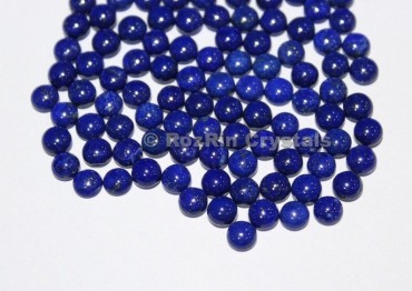 Natural Lapis Lazuli Smooth Round Cabochon Lot,Size 7mm,Natural Lapis Lazuli Gemstone Calibrated Cabochon