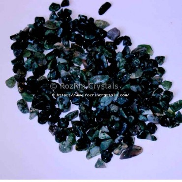 Jade Green Agate chips