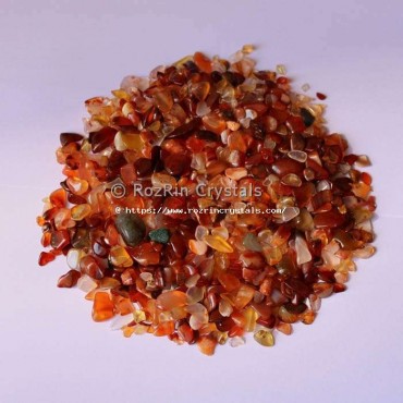 Carnelian Agate chips