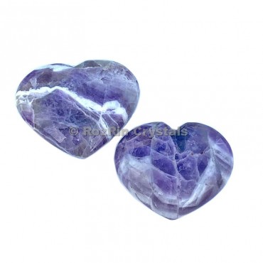 Amethyst Puffy Heart