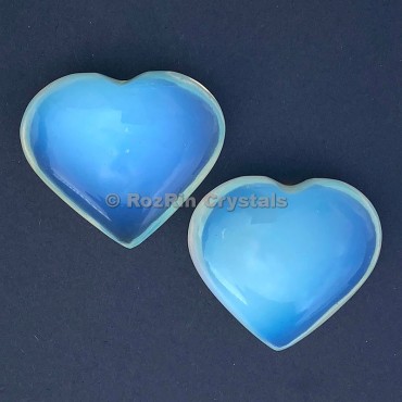 Opalite Puffy Heart