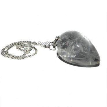 Crystal Quartz Drop Pendulams