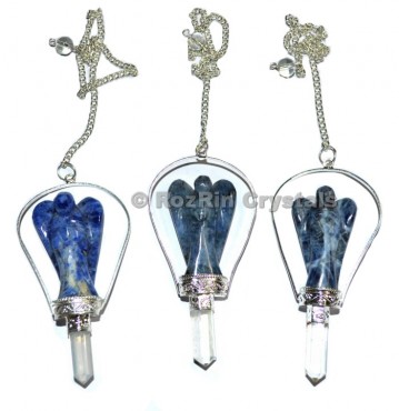 Sodalite Angel Dowsing Pendulums