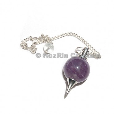 Amethyst Ball Dowsing Pendulums