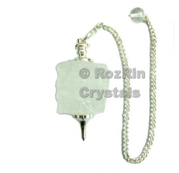 Crystal Quartz Natural Cube Shape Dowsing Pendulums