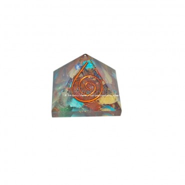 Chakra Orgone Baby Pyramids  For Orgone Healing Reiki